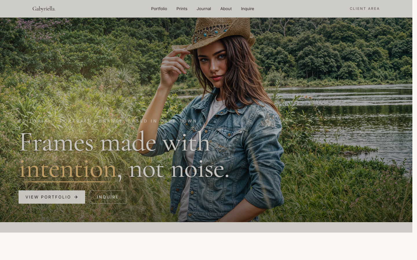Gabyriella · Photography screenshot