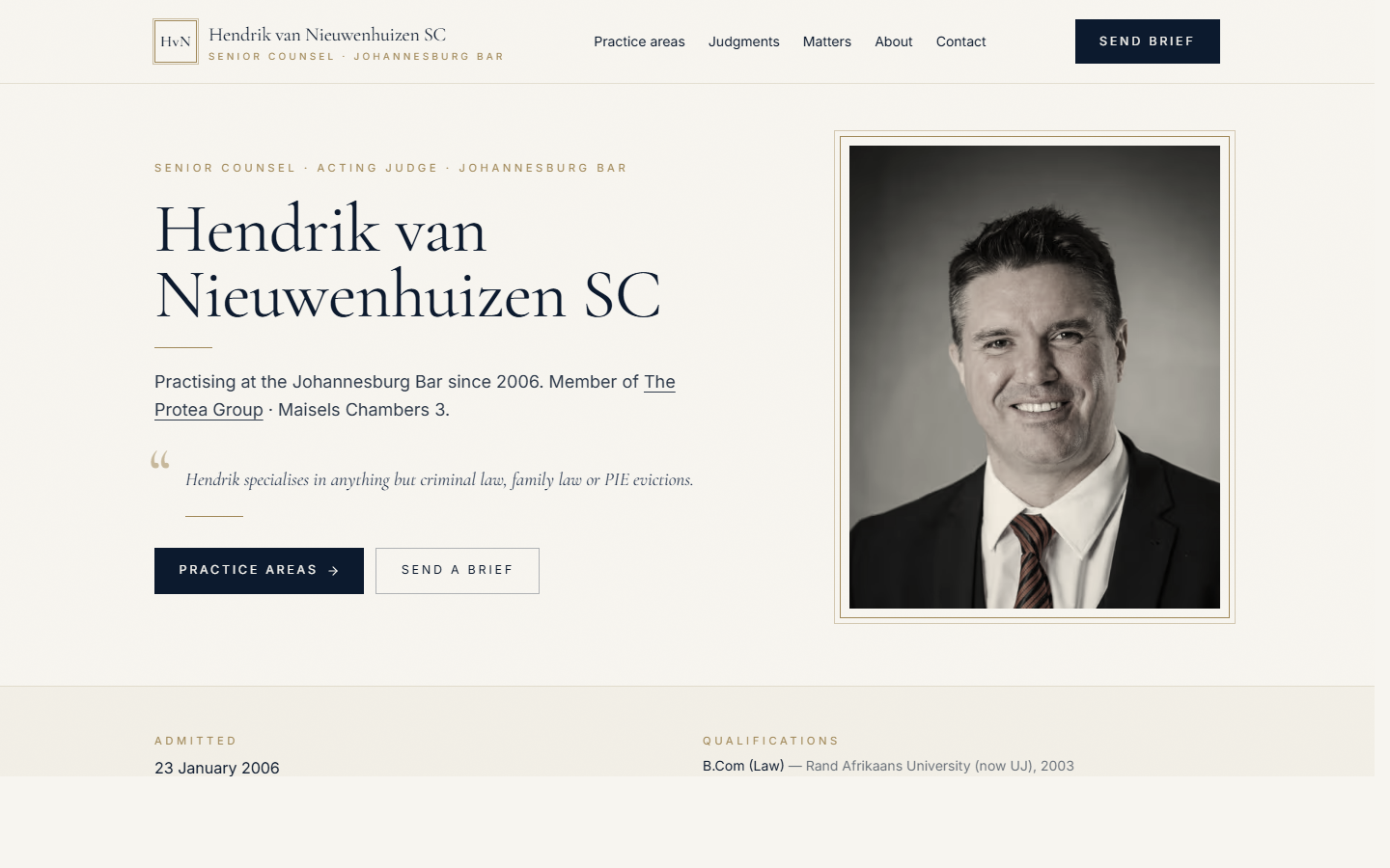 Hendrik van Nieuwenhuizen screenshot
